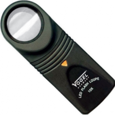 Kính lúp kỹ thuật tròng 30mm, LED trợ sáng Vogel 600166