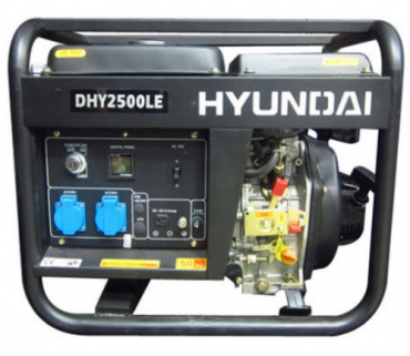 Máy phát điện HYUNDAI chạy bằng dầu Diesel DHY 2500LE