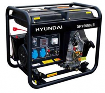 Máy phát điện HYUNDAI chạy bằng dầu Diesel DHY 6000LE