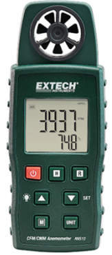 Máy đo vận tốc và lưu lượng gió, nhiệt độ Extech AN510
