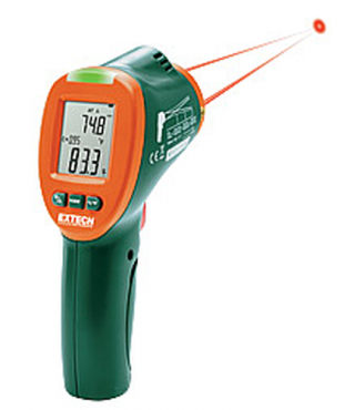 Máy đo nhiệt độ, độ ẩm dùng laser hồng ngoại kép Extech IRT600