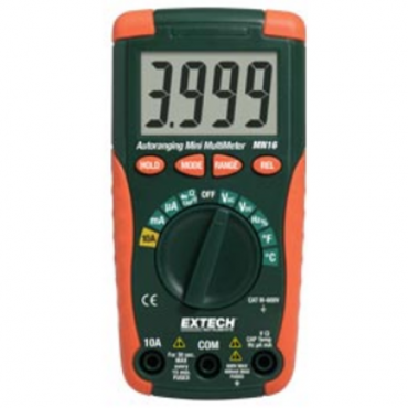 Đồng hồ đo điện vạn năng và nhiệt độ Extech MN16A