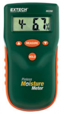 Máy đo độ ẩm gỗ, VLXD bằng PINLESS Extech - MO280