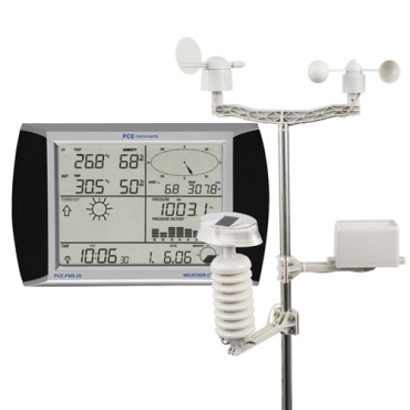 Trạm đo thời tiết mini, đo vi khí hậu PCE-FWS20