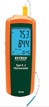 Máy đo nhiệt độ tiếp xúc K, J Extech TM100