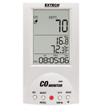 Máy đo khí CO, nhiệt độ và độ ẩm không khí Extech - CO50