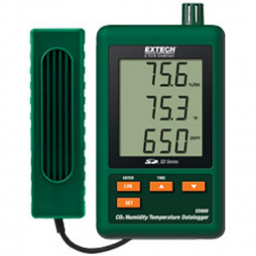 Máy đo khí CO2, nhiệt độ, độ ẩm trong nhà Extech SD800