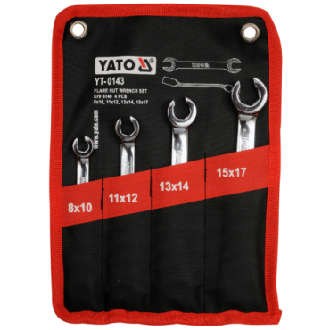 Bộ cờ lê 2 đầu miệng loe 8-17mm YATO YT-0143