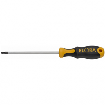 Tuốc nơ vít đầu lục giác bi, thân tròn ELORA 575-12