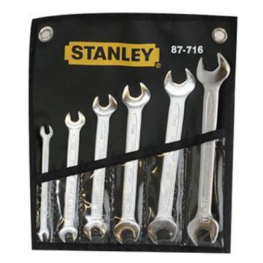 Bộ Cờ lê 2 đầu miệng Stanley 6 chi tiết STMT78092-8